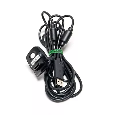 ⭐ Microsoft Xbox 360 Play And Charge Kit Controller USB Charging 10ft Cable OEM • $4.75