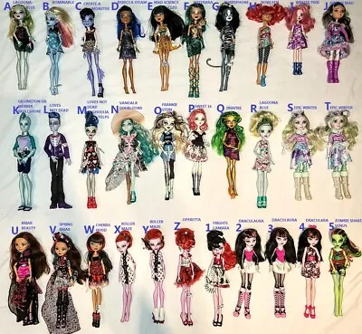 MONSTER HIGH DOLL Pick & Choose Girls Boys Halloween For Play OR Scary TLC. • $10