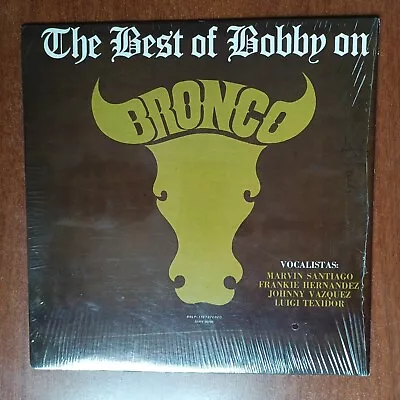 Bobby Valentin - The Best Of Bobby On Bronco [1980] Vinyl LP Salsa Puerto Rico • $31.98