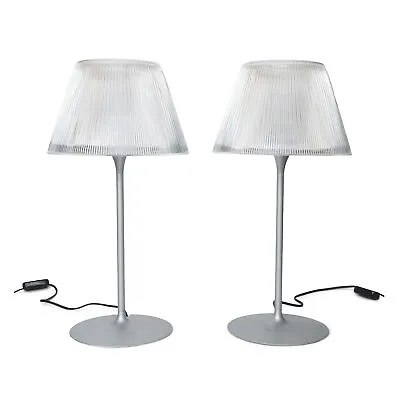 $995 • Buy Pair Of Romeo Moon Table Lamps By Philippe Stark For Flos