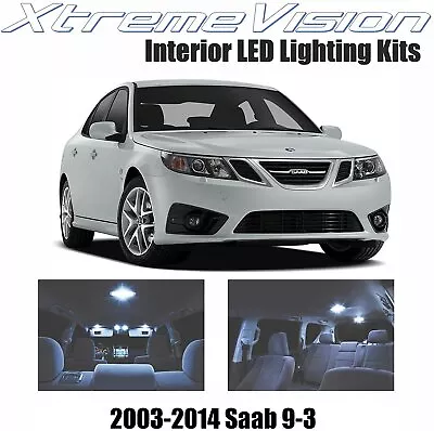 Xtremevision Interior LED For Saab 9-3 2003-2014 (7 Pieces) Cool White... • $9.99