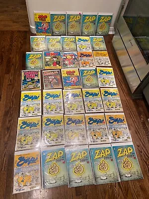 $32 • Buy Rare Lot 35 Underground Comics Zap Comix Douglas Bijou Insect Fear Ozone