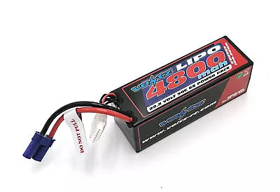 Voltz 4800mAh 6S 22.2V 50C Hard Case LiPo RC Car Battery W/EC5 Connector Plug • £79.99
