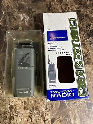 MOTOROLA TALKABOUT DISTANCE DPS 5 MILE TWO-WAY RADIO In Box • $59