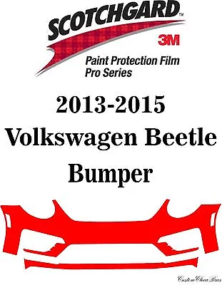 Genuine 3M Scotchgard Paint Protection Pro Series 2015 2016 Volkswagen Beetle • $195