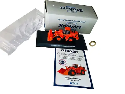 Toy Car Model Stobart Digger Doosan Daewoo Mega 300-V W054 Atlas Boxed Ra • $16.90