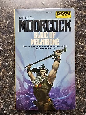 Elric Of Melnibone By Michael Moorcock (DAW) - Book 1 Of Elric Saga - Very Good  • $35