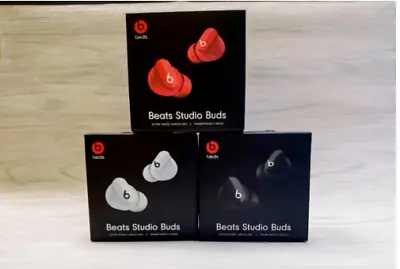 £1.11 • Buy Beats By Dr. Dre Studio Buds Wireless Earbuds Brand New Unopened Red!
