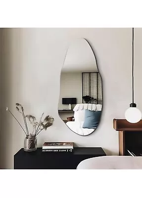 Irregular Mirror For WallBathroom Mirrors For Vanity Entryway Living  • $69.99