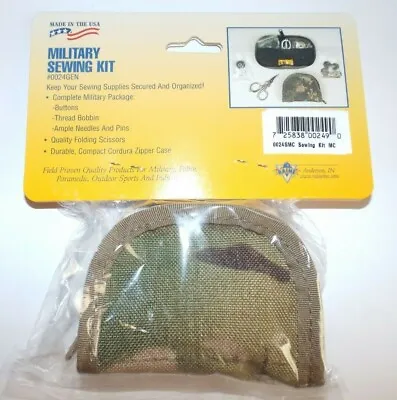 Raine Inc US Military Style Portable Sewing Kit Multicam OCP Field Gear #0024SMC • $17.50
