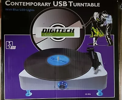 Record Player Turntable USB Music Brand New Digitech All In One • $60