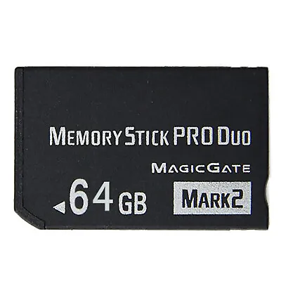 For PSP 2000 3000 Camera 8/16/32/64GB Memory Stick Pro Duo Adapter Card Bulk • $29.88