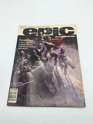 Epic Illustrated #1 (Spring 1980 Marvel Magazine) Premiere Issue • $9.99