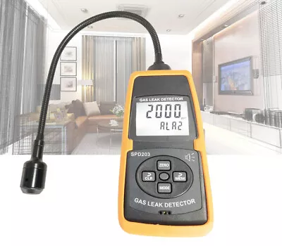 Gas Leak Detector Methane Gas Monitor Temp Display Natural Gas Analyzer Tools • $135