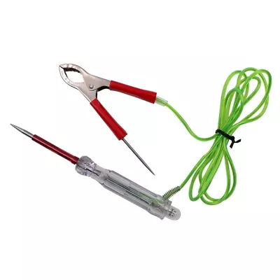 3-24V Electric Voltage Circuit Tester Pen Probe Clamp Lamp Bulb Maintenance Tool • £6.44