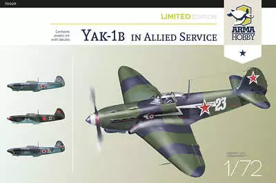 Arma Hobby 70029 1:72 Yakovlev Yak-1b Allied Service Limited Edition • £16.47
