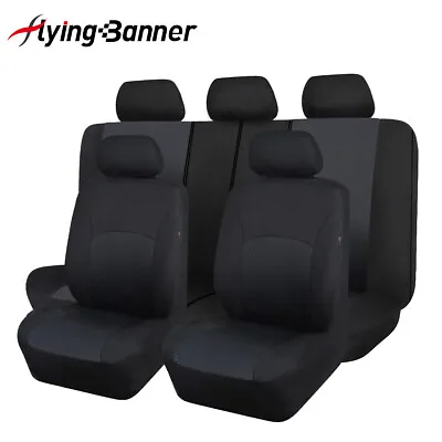 $44.99 • Buy Car Full Seat Covers Universal Set Split 40/60 50/50 60/40 Cushion For Most Car