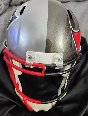 Tom Brady Tampa Bay Buccaneers & New England Patriots Autographed Helmet. • $2000