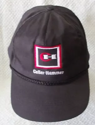 Cutler-hammer Snap Back Hat Cap - Made In Bangladesh - Osfa • $19.99