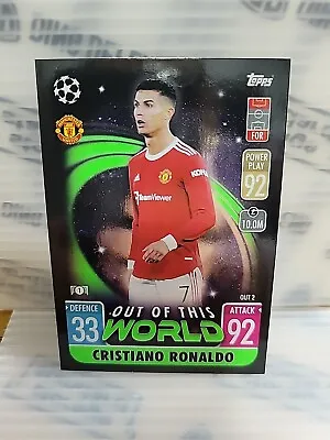 Topps Out Of This World 2020/2021 Cristiano Ronaldo Manchester United FC #OUT2 • $3.99