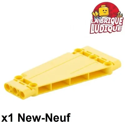 LEGO Technic 1x Panel Plate Tapered Wing 5x11x1 Yellow/Yellow 18945 New • $2.95