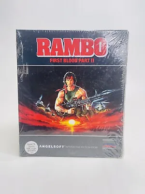 $139.99 • Buy Rambo First Blood Part 2 By Angelsoft 5.25 Inch Disk For Apple II+,IIe,IIc,IIgs