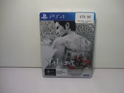Yakuza Kiwami 2 - Steelbook - PS4 **Free Postage** Sony PlayStation 4 • $178.88