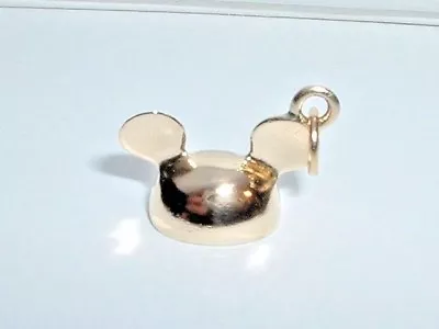 14k YELLOW GOLD DISNEY MICKEY MOUSE EARS CHARM • $219