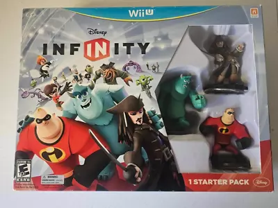 Nintendo Wii U DISNEY INFINITY STARTER PACK (Game And Base Are Included) Tested • $19.99