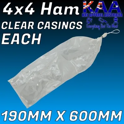 $1.20 • Buy Devro 4x4 Ham Pack Sausage Casings 190 X 600mm EACH