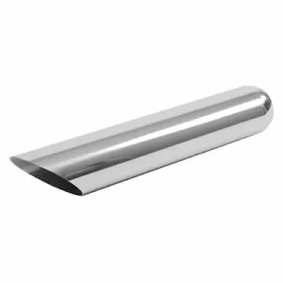 Exhaust Tip   Chrome   Non-rolled   Angle-cut  Part  # Jac418  Upgrade Your Ride • $40.95