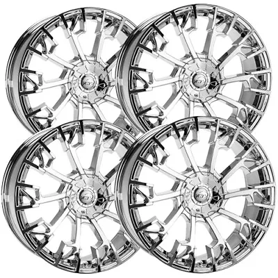 (Set Of 4) VCT Hangman 20x8.5 5x112/5x4.5  +40mm Chrome Wheels Rims 20  Inch • $1255.96