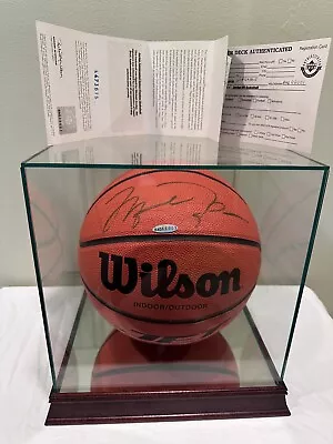 Michael Jordan Autographed Wilson Basketball Upper Deck Authenticated • $2800