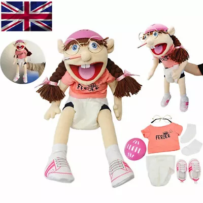 Plush Toy 60cm Large Feebee Hand Puppet Jeffy Sister Muppet Doll Party Prop Gift • £23.99