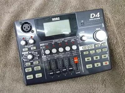 KORG D4 Digital Recorder Compact 4-Track Retro Audio Equipment Japan Portable • $87.74