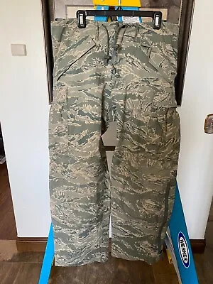 Military USAF All-Weather Pants All Purpose Environmental Camouflage Med/Long • $27.50