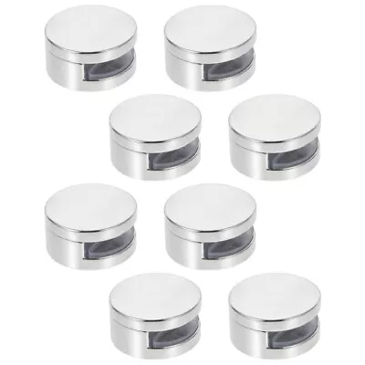  8 Pcs Mirror Clip Holder Stand Glass Retainer Clips Furniture • £13.38