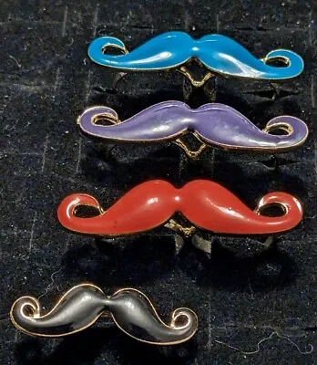 Set Of Mustache Rings • $6.16