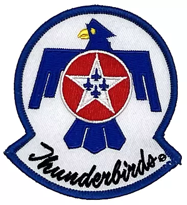 Usaaf Thunderbirds Air Force Military Iron On Insignia Patch Ee-154 • $5.99