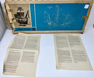 Santa Maria Billing Boats Model Kit Made In Denmark  • $24.99