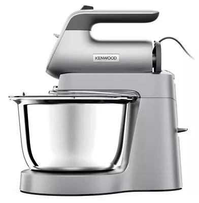 Kenwood Hand And Stand Mixer HMP54.000.SI Chefette 650W 3.5L Silver C Grade • £49.99