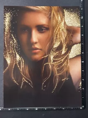 ELLIE GOULDING - GOLD  8X11  Magazine Photo M70 • $6.21