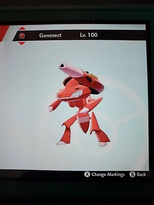 Pokemon Sword And Shield ✨shiny✨ Legendary Genesect With Master Ball English! • $1