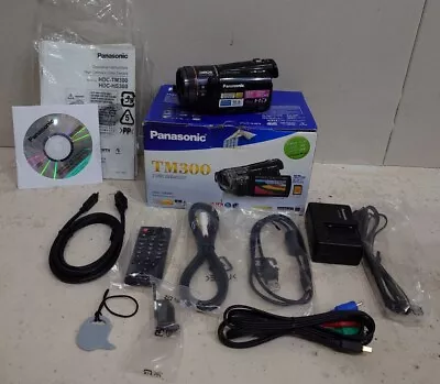 Panasonic HDC-TM300 HD Video Camera Hardly Used ! • £150