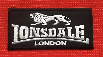 Lonsdale London Lion England Boxing Belt Gloves Souvenir Badge Iron Sew On Patch • £3.29