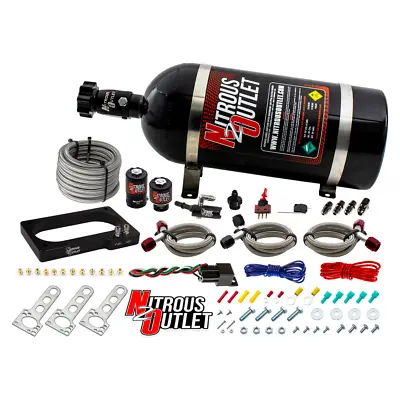 00-10152-10 Nitrous Outlet Ford 2007-2014 GT 500 Mustang Plate Sys- 10 Lb Bottle • $1075.99