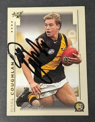 $4.50 • Buy ✺Signed✺ 2006 RICHMOND TIGERS AFL Card MARK COUGHLAN Mint Fantastic Signature