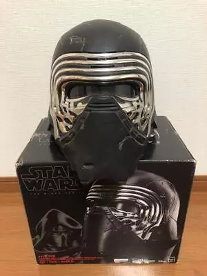 Star Wars Kylo Ren Voice Changing Mask Helmet Black Series Box Express Delivery • $304.49