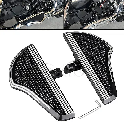 $60.98 • Buy Rear Floorboards Footpeg For Harley V-Rod Touring Dyna Wide Glide Low Rider FXDL