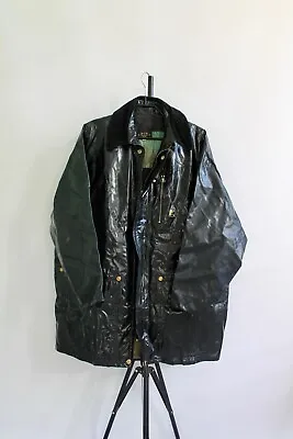 90 S RARE! MCM Vintage Vinyl Jacket Black • $195